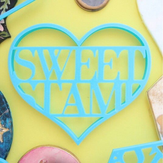 Sweet Stamp Utstikker Til Kaketopp Hjerte 