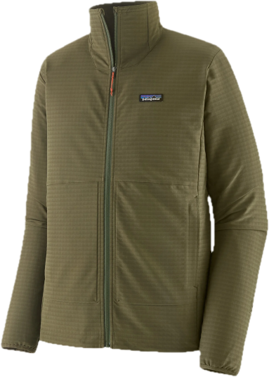 Patagonia M"s R1 Techface Jkt Basin Green L