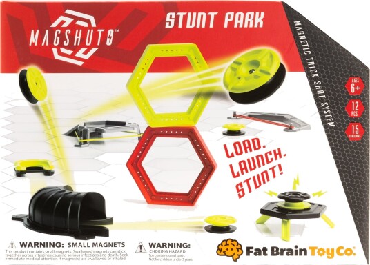 Fat Brain Toys Fat Brain Magshuto Stunt Park Multi/patterned ONE SIZE