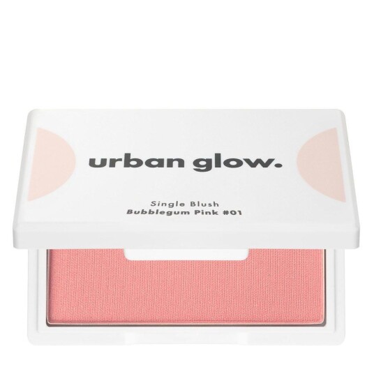 Urban Glow Bubblegum Pink Single Blush #01 6,3g