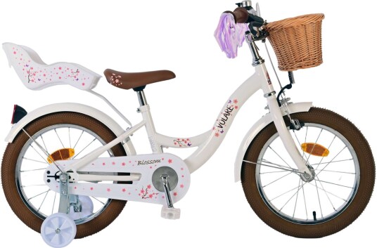 Volare Blossom Barnesykkel 16" Hvit