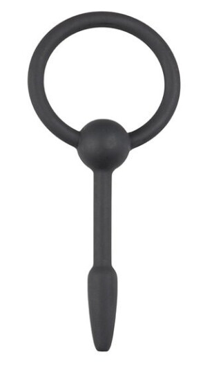 Urethral Sounding Silikonplugg M/ Ring