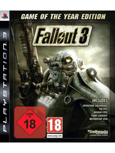 Fallout 3: Game of the Year Edition (Essentials) (PS3)