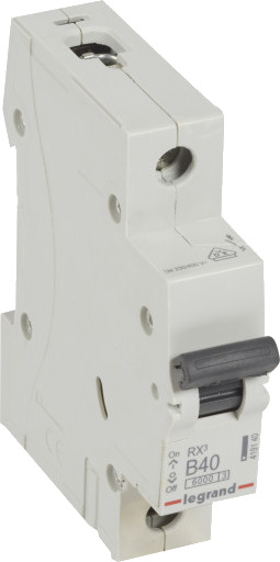 Legrand 12 stk RX³ MCB automatsikring B40 1P 1M 6kA