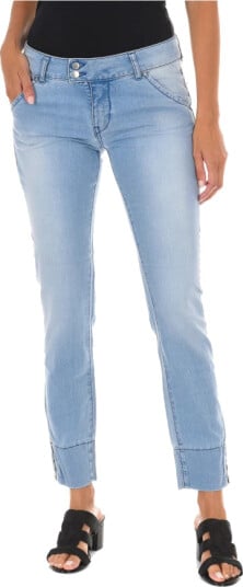 MET Dame Jeans Blå W27,
