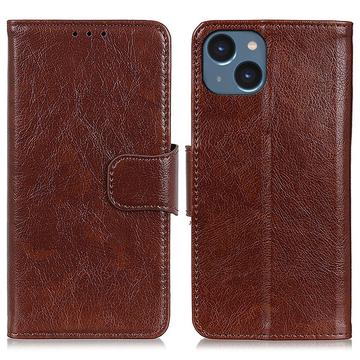 iPhone 15 Elegant Series Lommebok-deksel Brun