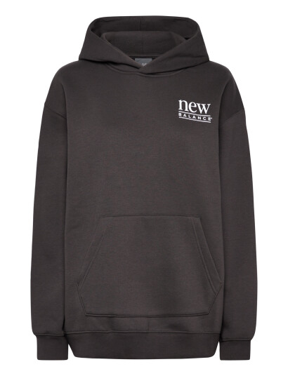New Balance Reimagined Fleece Long Length Hoodie Grey M New Balance Reimagined Fleece Long Length Hoodie Grey M