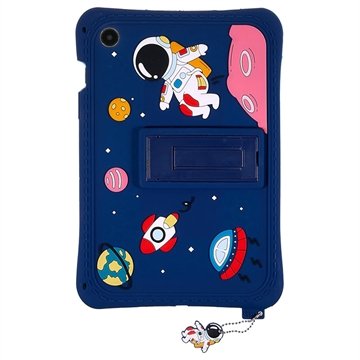 Space Pattern Samsung Galaxy Tab A8 10.5 (2021) Silikondeksel