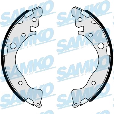 Bremsesko sett SAMKO 81079 Bremsesko sett SAMKO 81079