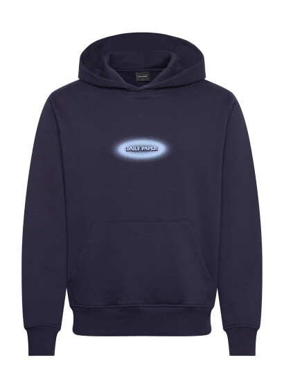 Daily Paper Dotted Logo Hoodie - Navy - S