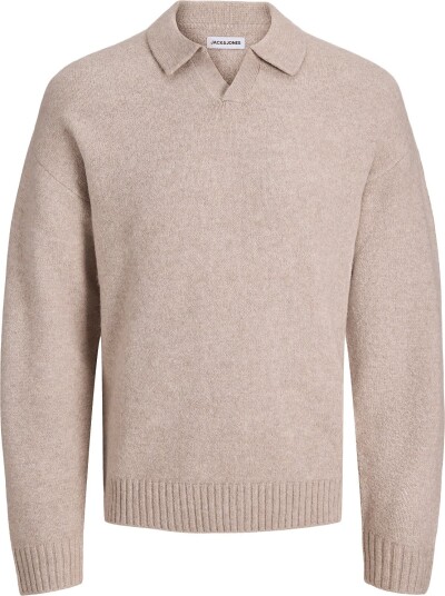 Jack & Jones Jjesoho Ollie Knit Split Neck Sn   ATMOSPHERE   XXL