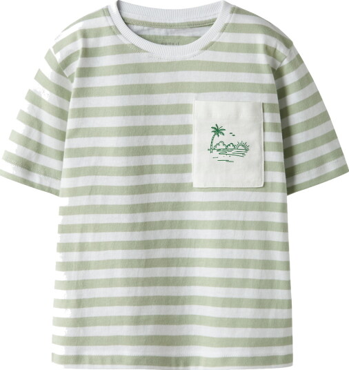 Name It Nmmjesper Ss Nreg Top Box  Pb   Green   104