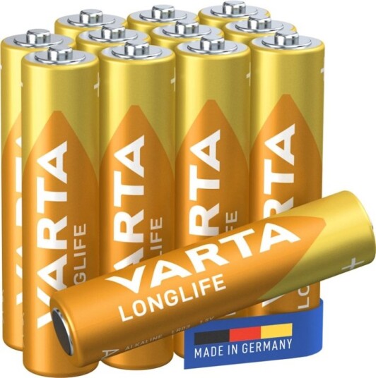 Varta Longlife 12-pack AAA Alkalisk Engangsbatteri 1,5 V
