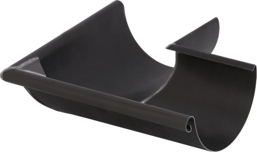 4 stk VMZINC Gjæringssag ANTHRA-ZINC halvrund, utvendig, 0,70/280 mm dark slate gray
