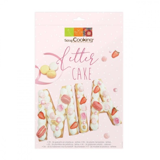 Scrapcooking Kakemal Bokstaver Pk/26 