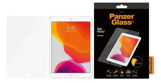 PanzerGlass Skjermbeskytter for iPad 10,2" (2019/2020) - Gjennomsiktig, Anti-fingeravtrykk, Case Friendly