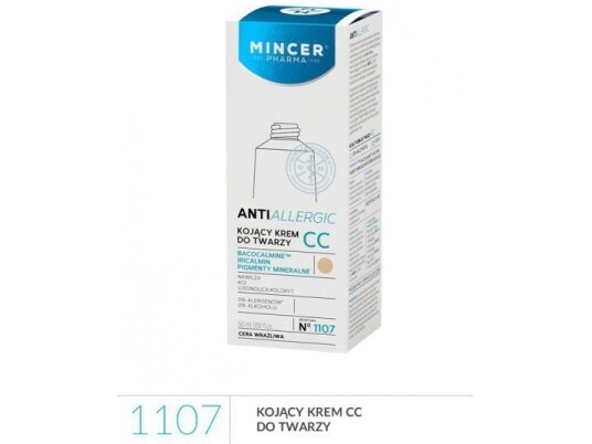 Mincer Pharma Anti Allergic Cc Cream Soothing For Sensitive Skin 50Ml Mincer Pharma Anti Allergic Cc Cream Soothing For Sensitive Skin 50Ml