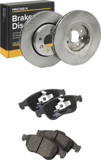 Bremseskiver og -klosser RIDEX 3405B2094