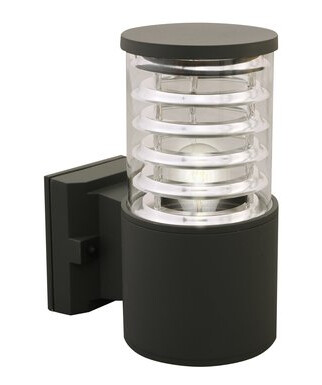 Scan Lamps Utelampe kolv mørkegrå 40w e27