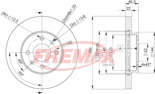 Bremseskive FREMAX BD-5101