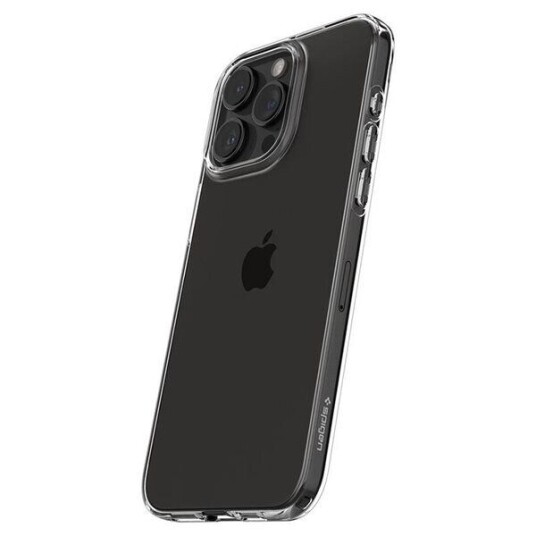 Spigen Crystal Flex Gjennomsiktig Mobildeksel til iPhone 15 Pro Max