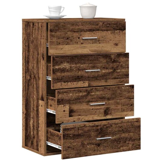 Serviesskap Gammelt tre 60 x 31 x 84 cm Konstruert tre