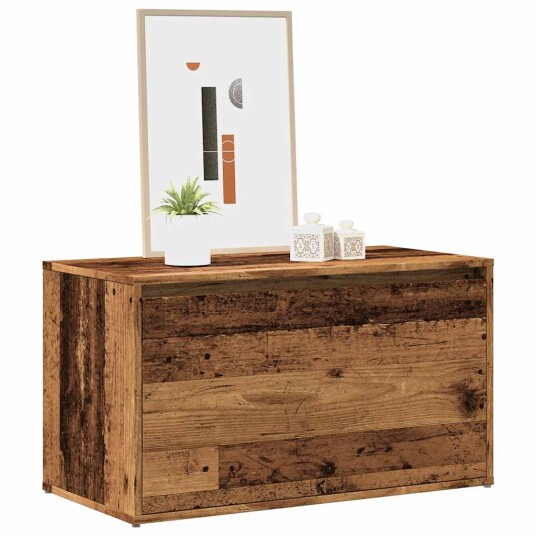  Gangbenk 80x40x45 cm gammelt tre konstruert tre 8721158441010