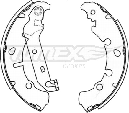 Bremsesko sett TOMEX brakes TX 20-93