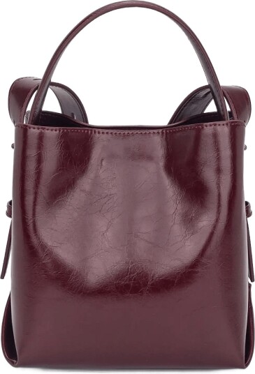 HVISK Molly Raw Structure   Burgundy   ONE SIZE