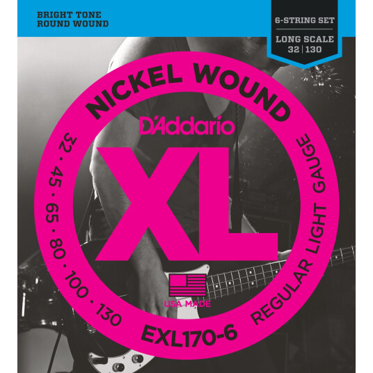 Daddario EXL170-6 Regular Light