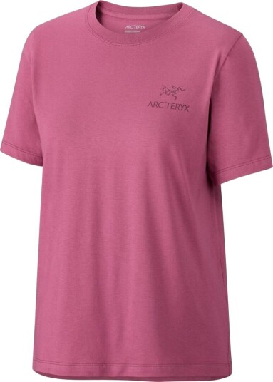 Arc"teryx Women"s Kragg SL Cotton Emblem Crew Short Sleeve Shirt Lt Renegade L