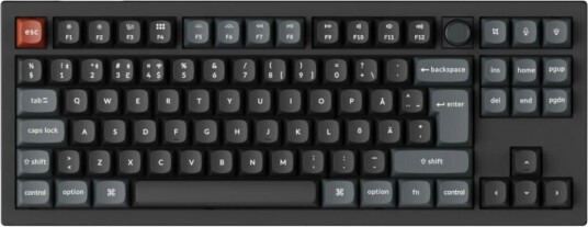 Keychron V3 Ultra 8K svart Silk Pom Banana