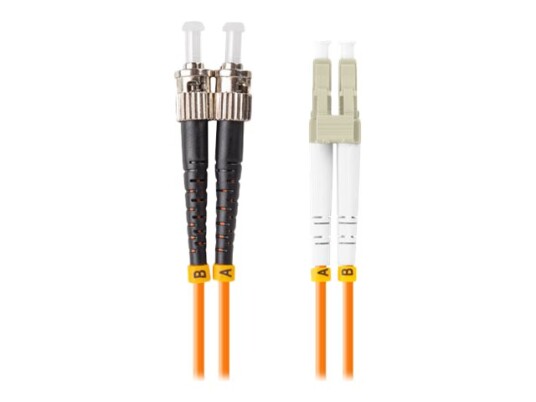 Lanberg Koblingskabel St/Upc Multimodus Hann Til Lc/Upc Multimodus Hann 5 M 5 M 3 Mm Fiberoptisk Dupleks 50 / 125 Mikroner Om2 Halogenfri Oransje FO STLU MD21 0050 OG