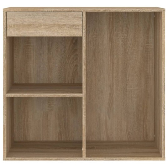 vidaXL Sminkeskap sonoma eik 80x40x75 cm konstruert tre