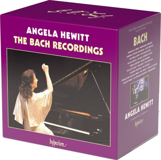 Angela Hewitt Bach Recordings CD