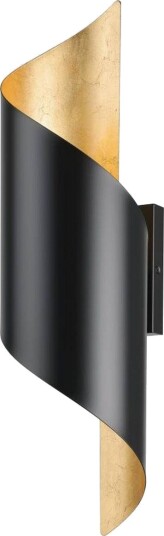 Vegglampe Eglo Jabaloyas Svart/Gull -