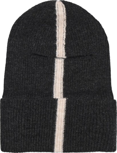 Upfront Line Balaclava Beanie   Black   ONE SIZE