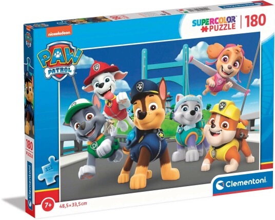 Clementoni Puzzle PAW Patrol 180pcs. Gulv Clementoni Puzzle PAW Patrol 180pcs. Gulv