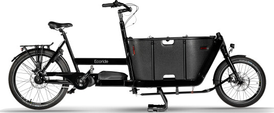 Elsykkel Ecoride Loader-421-midmotor-black