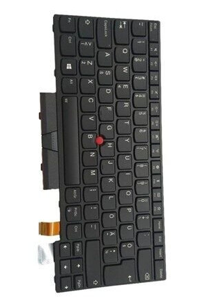 Lenovo Lite-On - Brbart tastatur - til utskifting - Estisk - Svart
