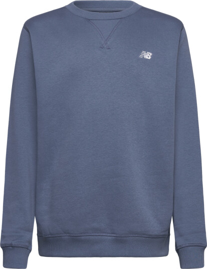 New Balance New Balance Brush Back Small Logo Crew   Blue   176