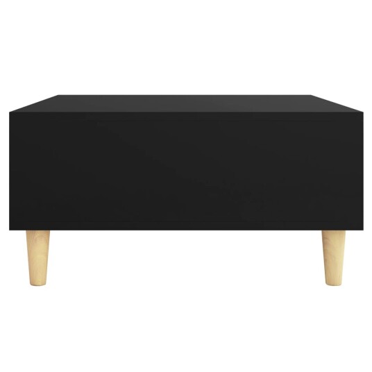 vidaXL Salongbord svart 60x60x30 cm sponplate vidaXL Salongbord svart 60x60x30 cm sponplate
