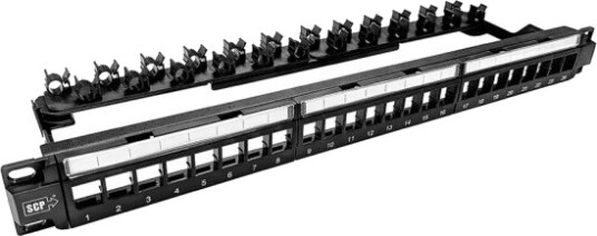 Scp 324Um Rackmontering 1U Sort 1 Stykker