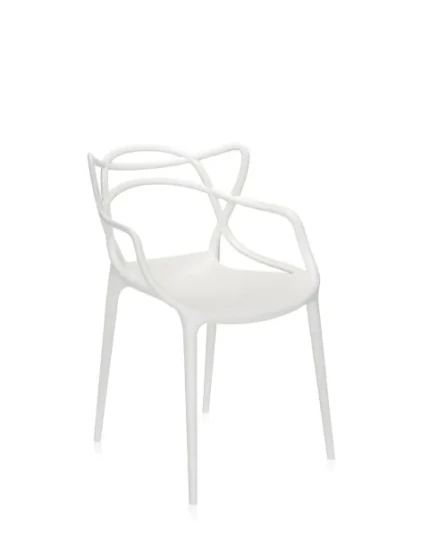 Kartell Kartell Masters Stol Utendørs 4 pk Hvit Kartell Kartell Masters Stol Utendørs 4 pk Hvit