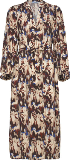 Minus Mscassandra Midi Dress - Brown - 36 Minus Mscassandra Midi Dress - Brown - 36