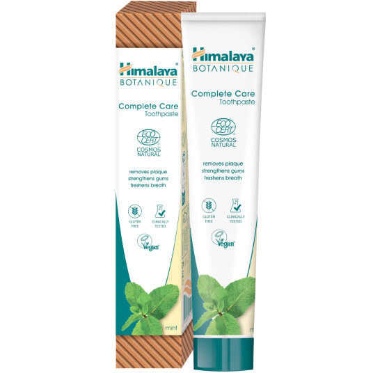 Økologisk Xylitol tannkrem HIMALAYA Botanique Complete Care Mint 75 ml