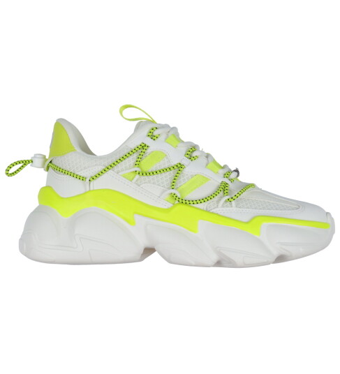 Steve Madden Sko Spectator Hvit/Neon Yellow 37 Sko Gul Steve Madden Sko Spectator Hvit/Neon Yellow 37 Sko Gul
