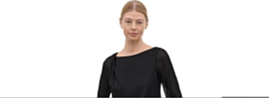 Hedvi Modern Flared Trousers   Black   42