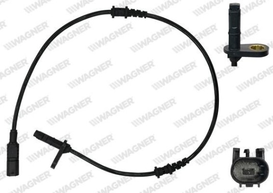 Sensor, ABS WAGNER ABS00270 Sensor, ABS WAGNER ABS00270