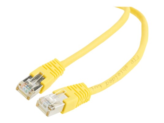 Gembird   Koblingskabel   Rj 45 Hann Til Rj 45 Hann   1 M   Sftp   Formstøpt   Gul